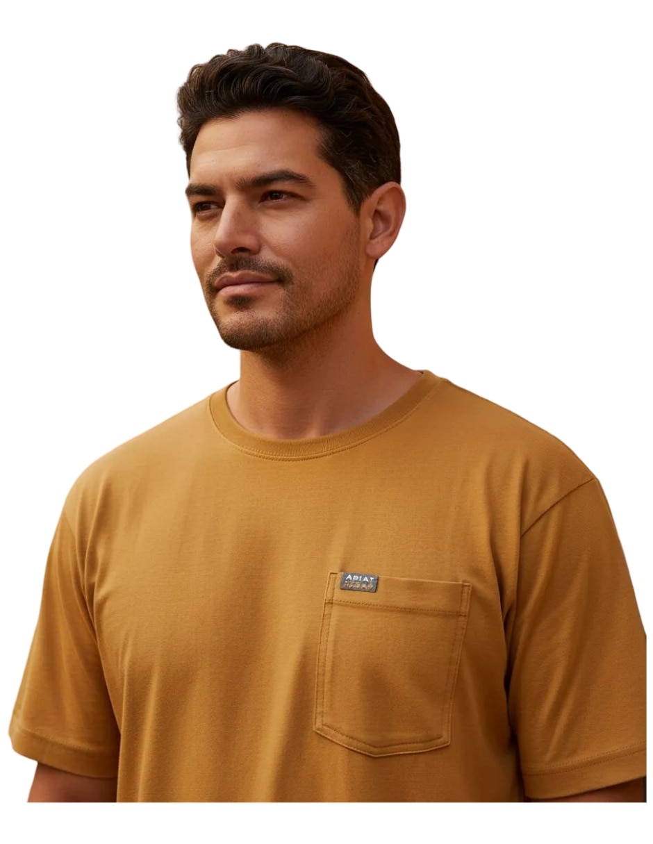 Playera Ariat cuello redondo para hombre
