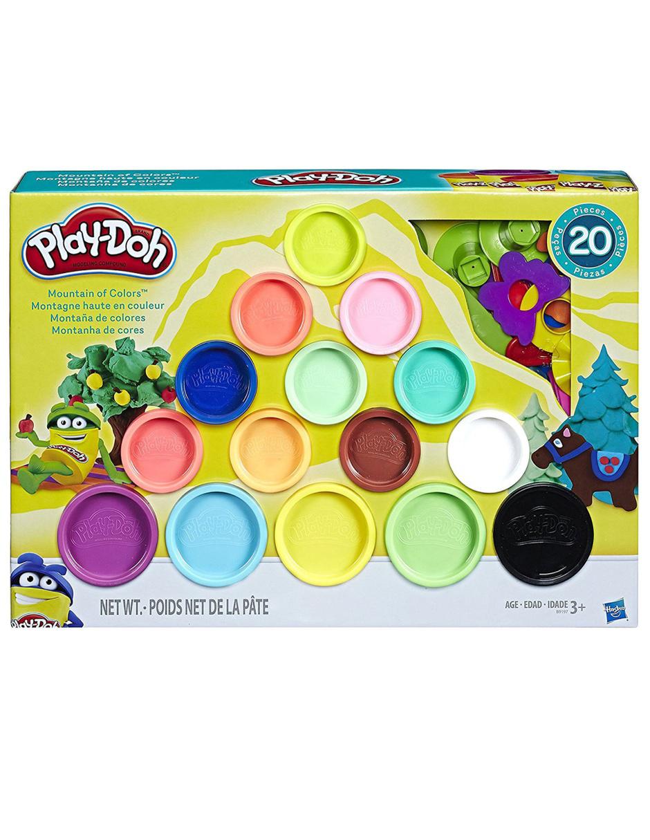 Montaña de colores Play Doh