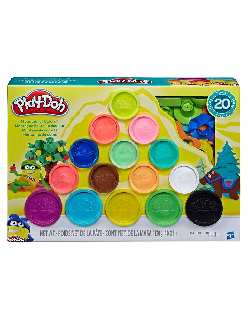 Montaña de colores Play Doh