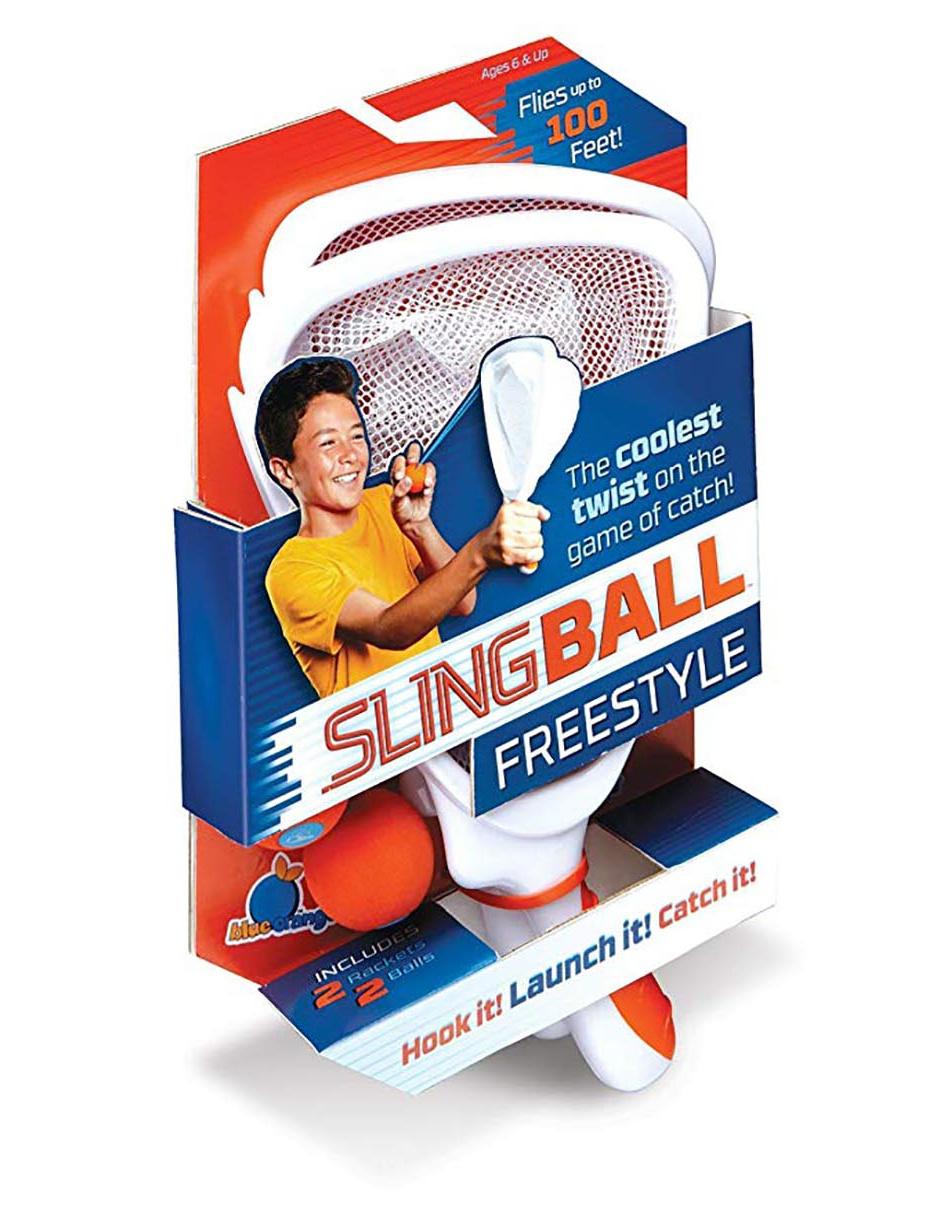 Juguete impulso juego exteriores raqueta resortera freestyle 1