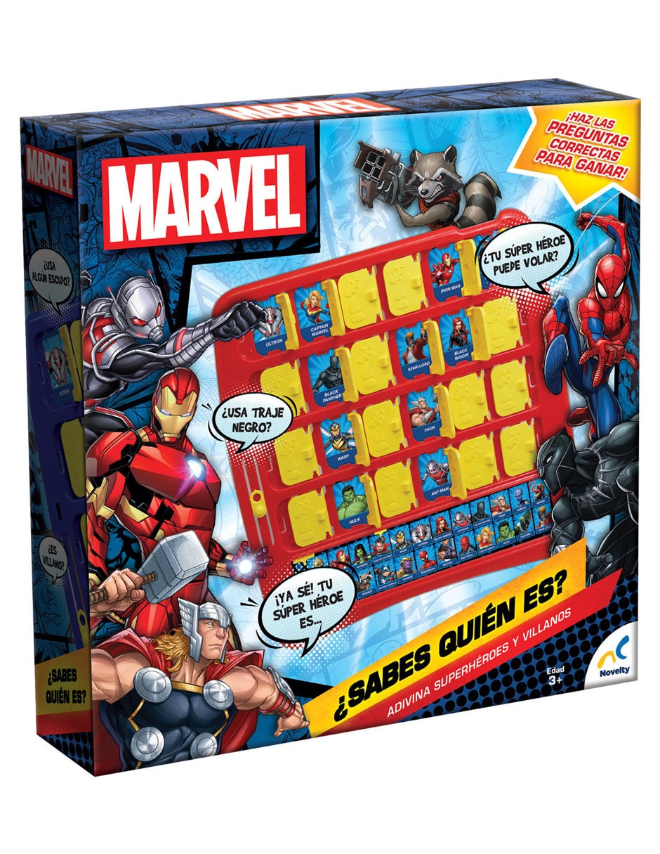 ¿Sabes Quién Es? Marvel Novelty