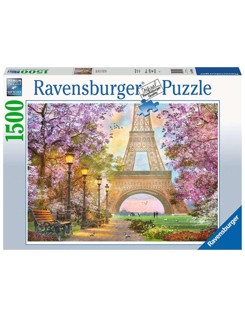 Rompecabezas Ravensbuger Paris Romántico 1500 piezas