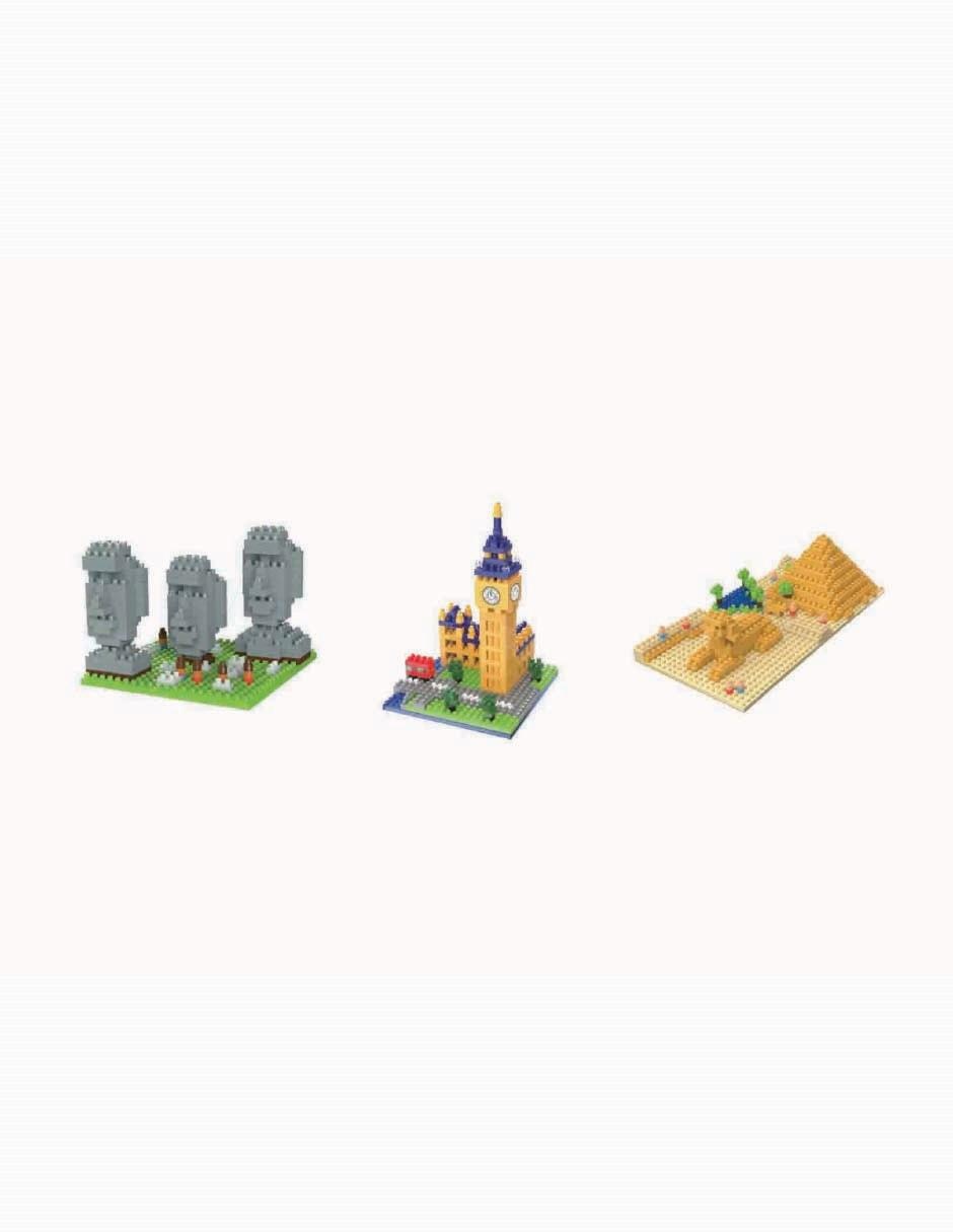 LEGO Isla de Pascua, Big Ben y Pirámides de Khufu PK08 1