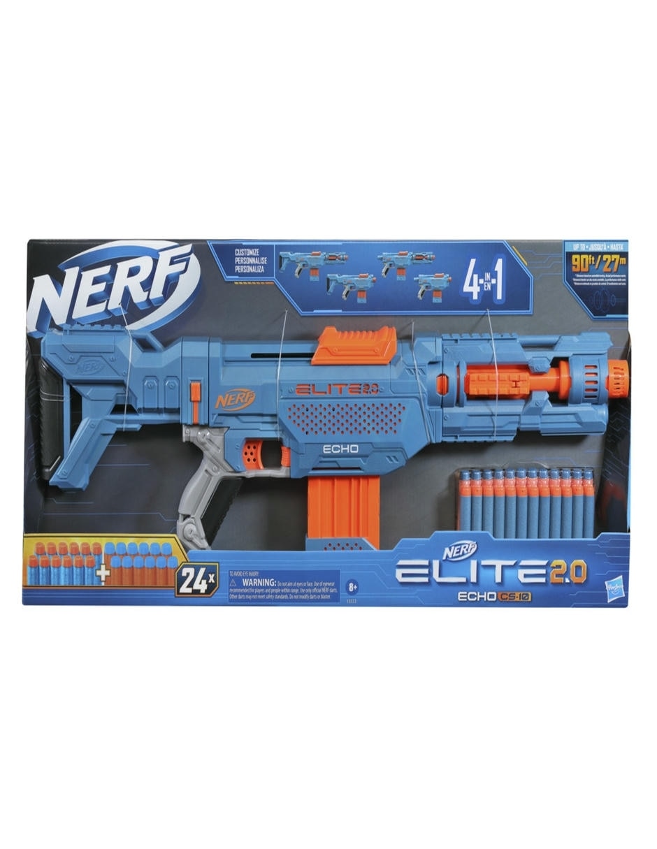 Lanzadardos Nerf Elite 2.0 Echo CS-10