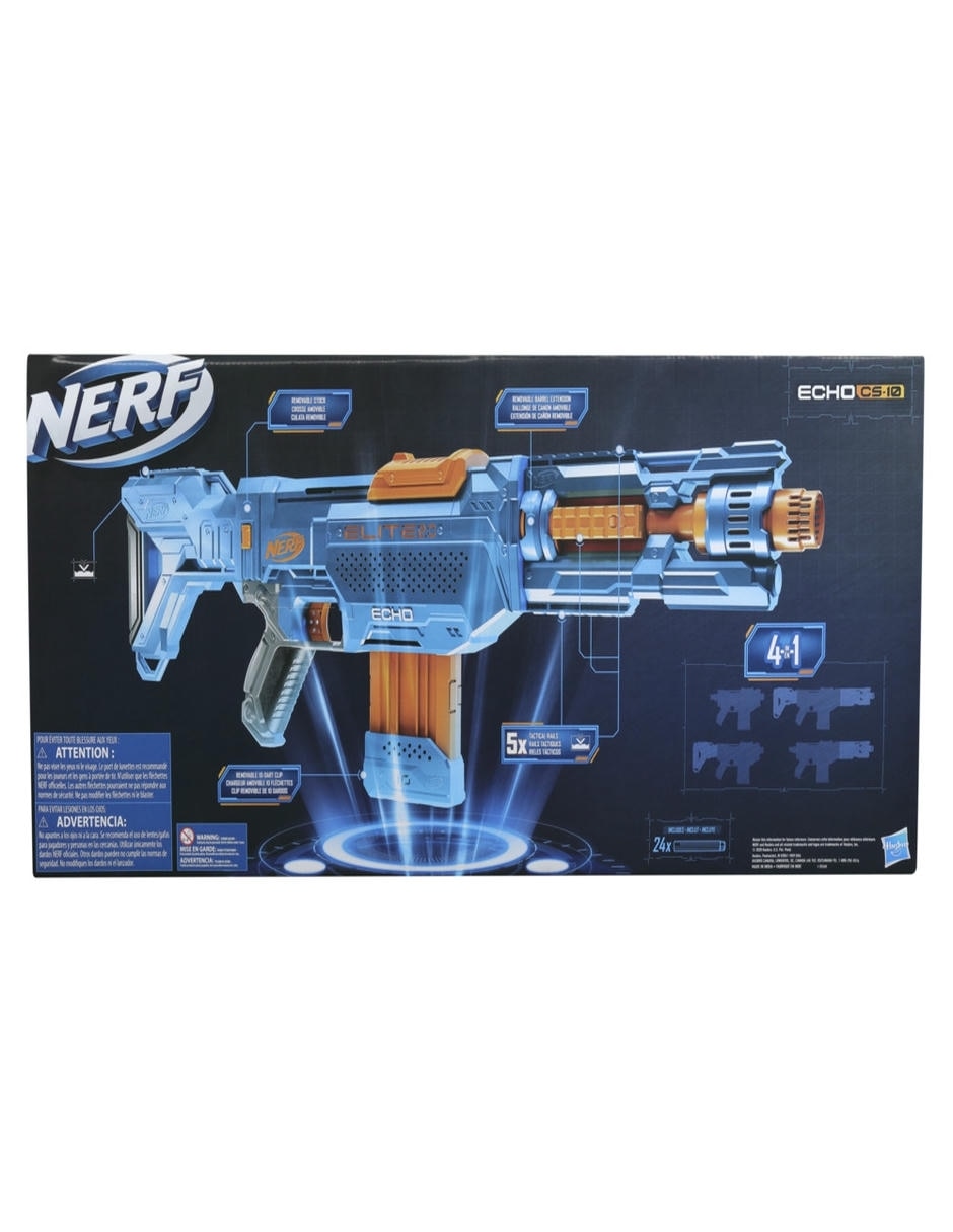Lanzadardos Nerf Elite 2.0 Echo CS-10