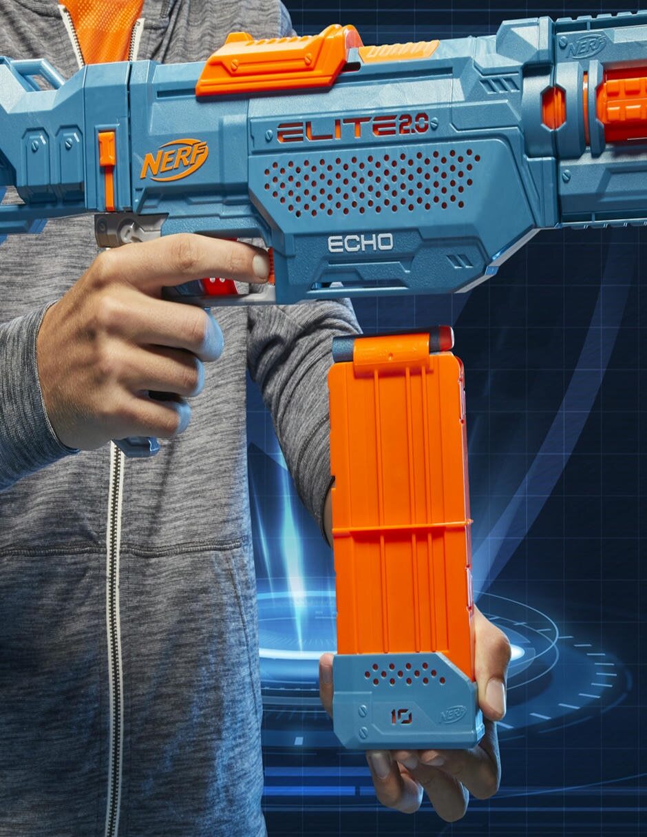 Lanzadardos Nerf Elite 2.0 Echo CS-10