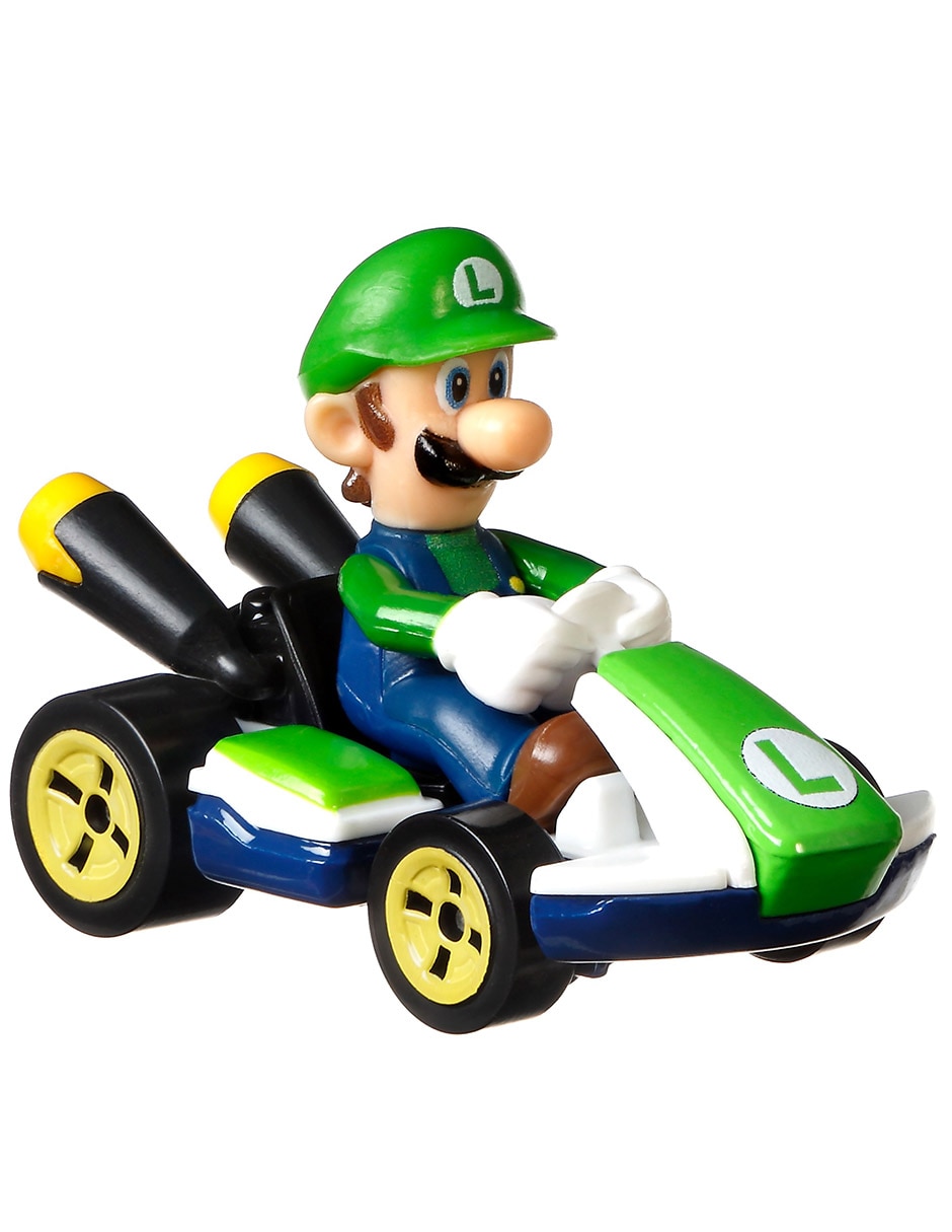 Automóvil paquete de 4 autos mario kart 6
