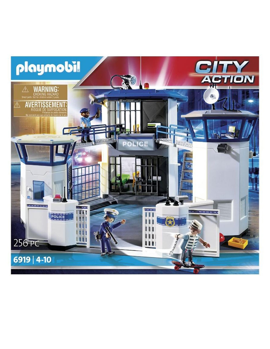 Playmobil City action Comisaría de Policía con Prisión 6919