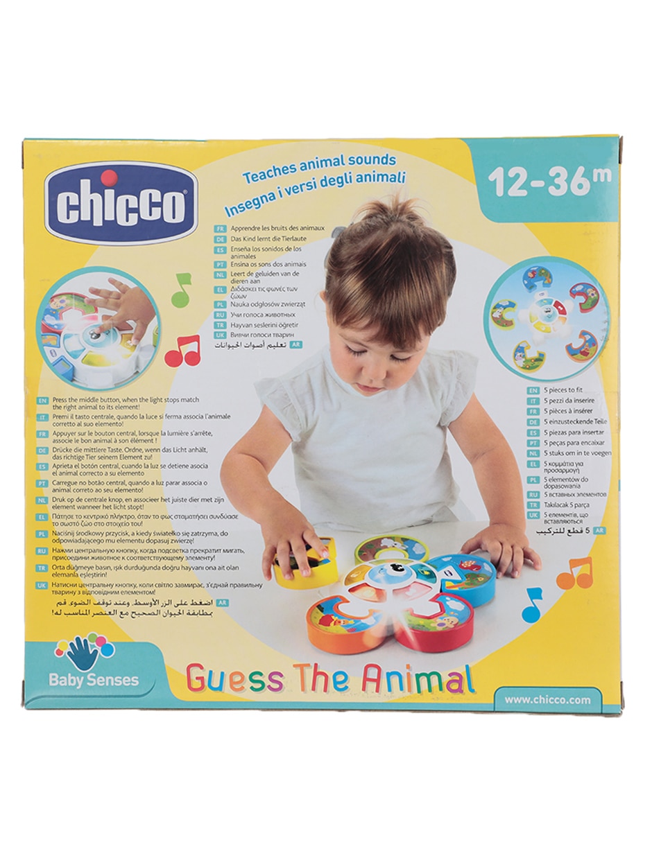 Guess The Animal Chicco juego didáctico infantil unisex