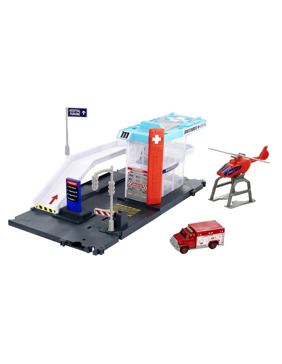 Taller de vehículos Matchbox para niño