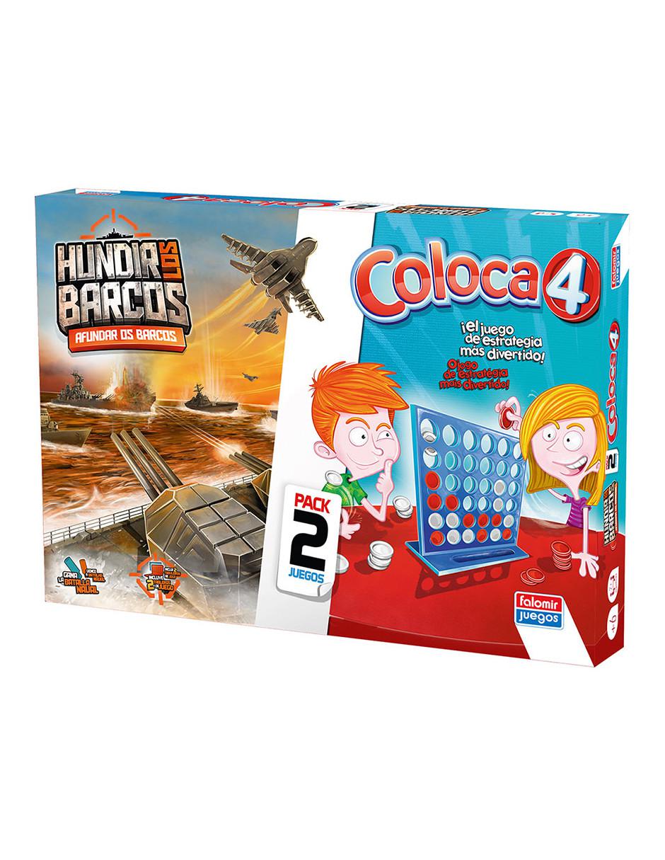 Coloca 4 + hundir barcos 1
