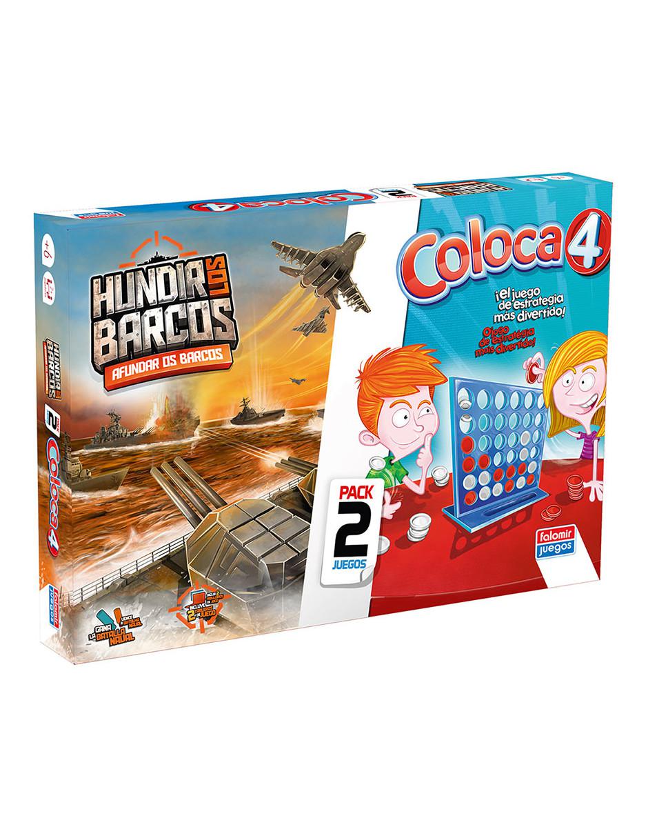 Coloca 4 + hundir barcos 2