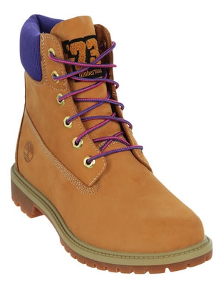 Bota arriba del tobillo de piel para mujer Bota arriba del tobillo de piel para mujer