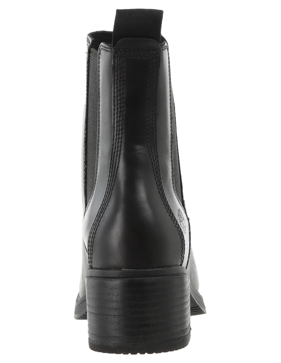 Bota arriba del tobillo de piel para mujer 3