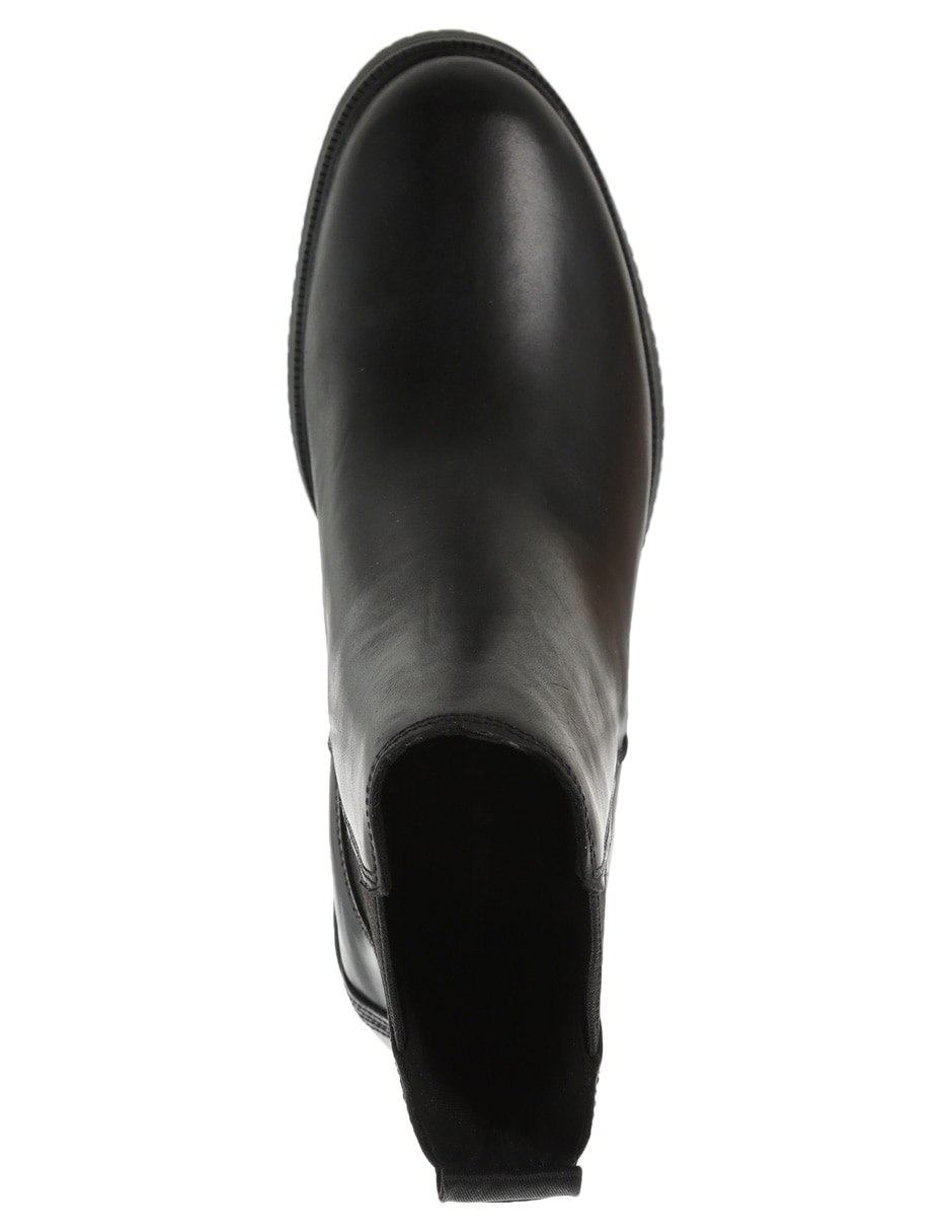 Bota arriba del tobillo de piel para mujer 5
