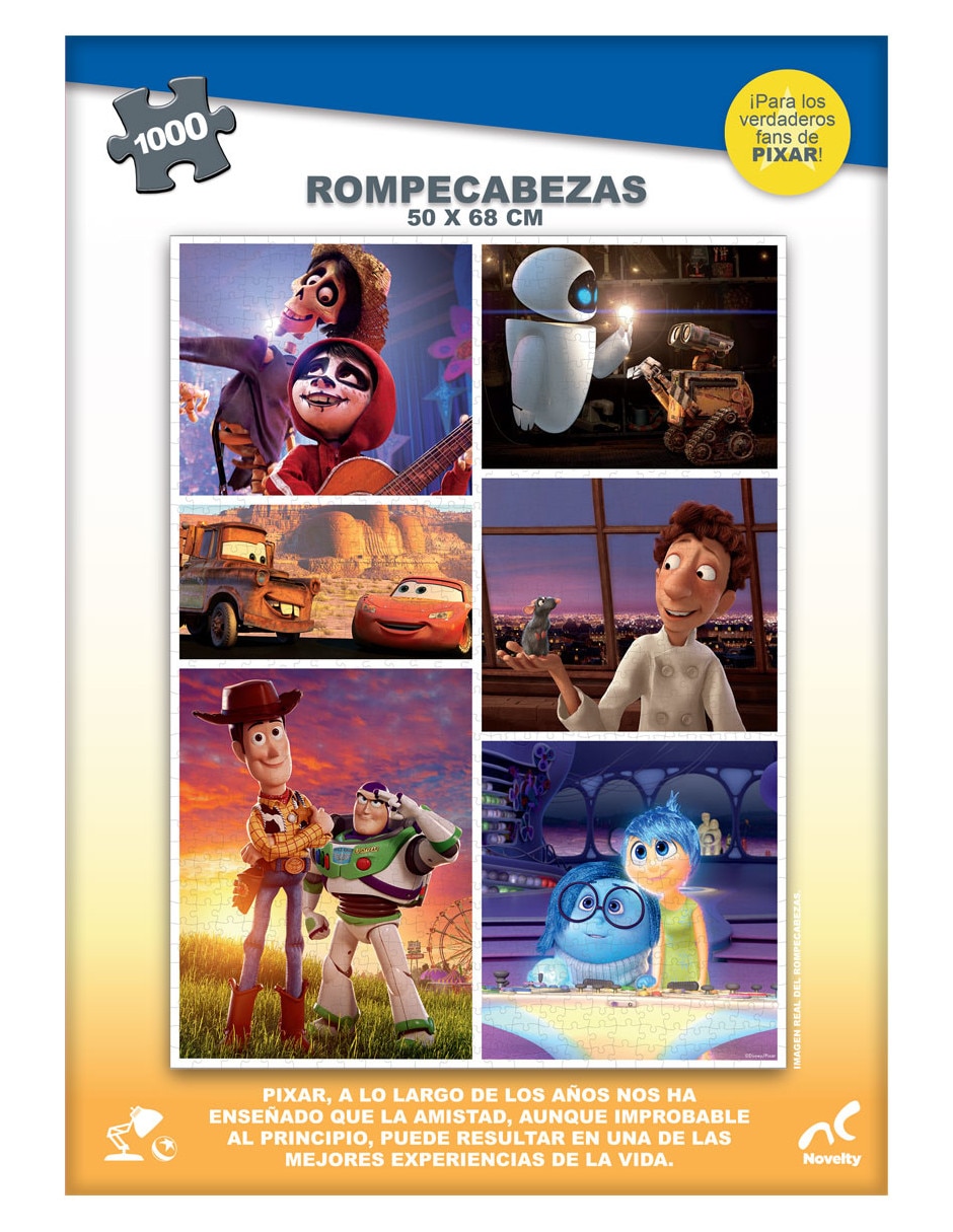 Rompecabezas Amistades improbables Pixar 4