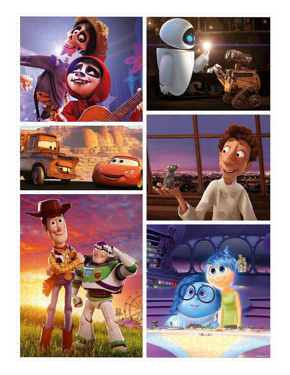 Rompecabezas Amistades improbables Pixar 5