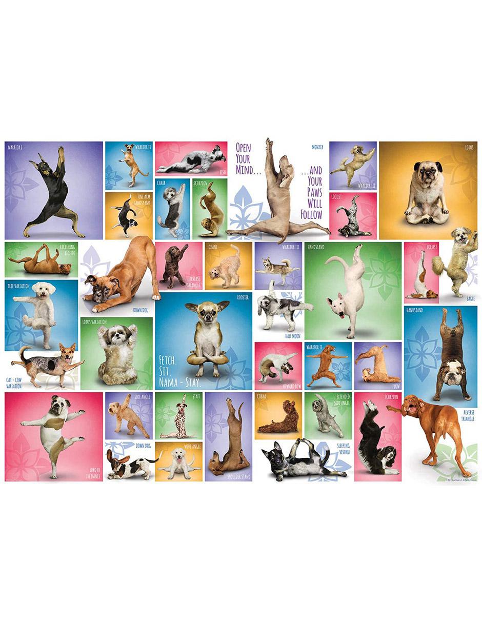 Rompecabezas 1000 piezas Perros Haciendo Yoga