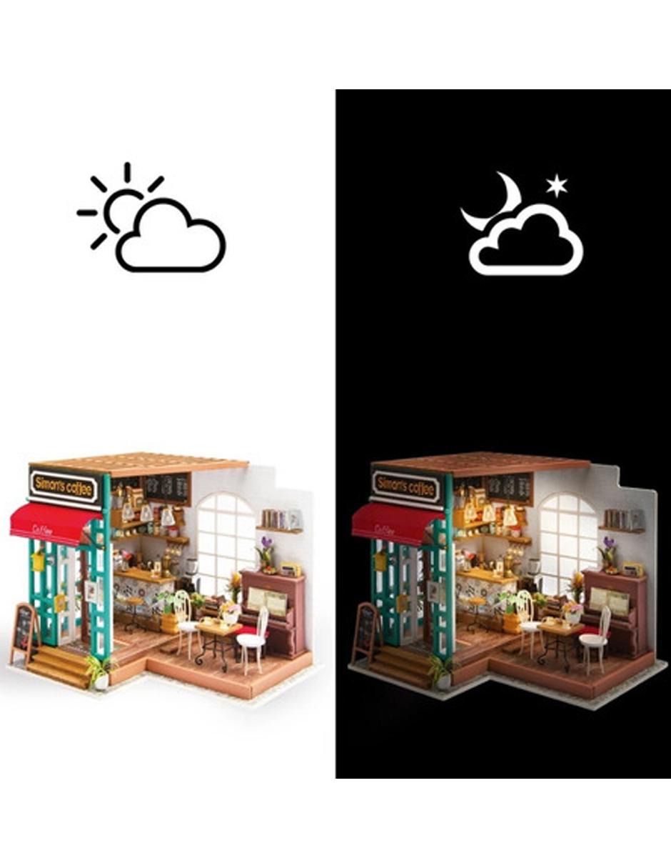 Rompecabezas Casa Miniatura Café Simón 6