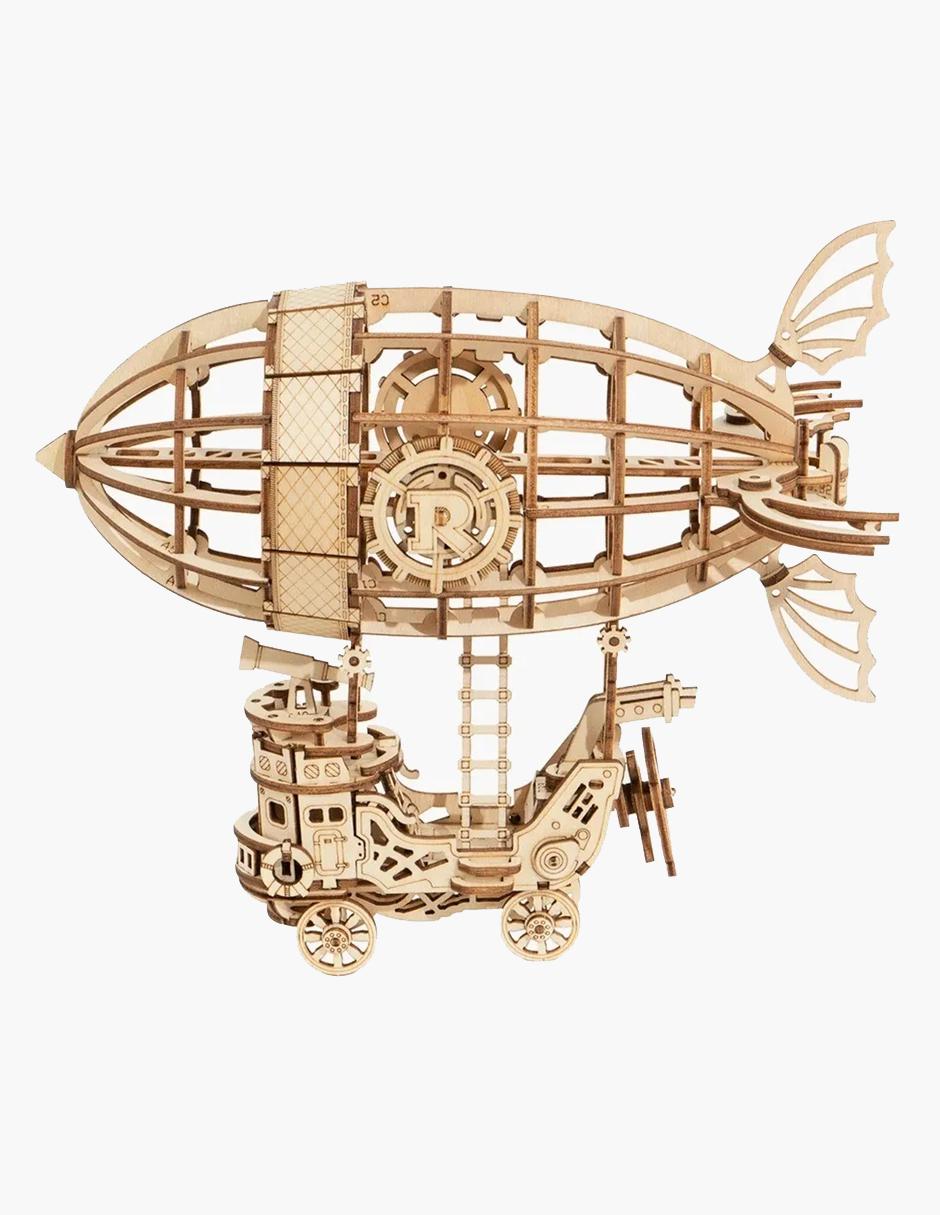 Rompecabezas 3D Dirigible Madera 2