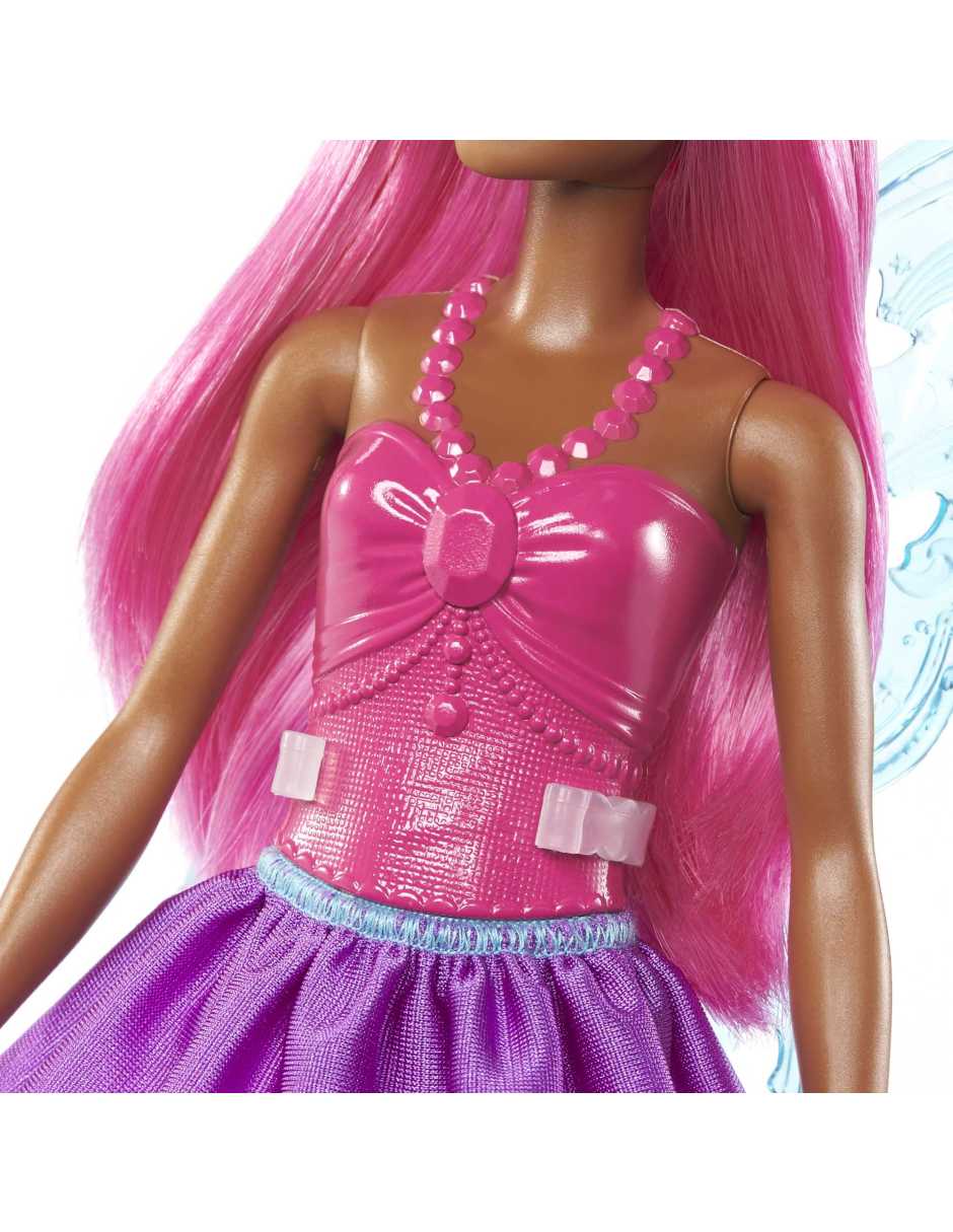 Muñeca fashion dreamtopia alas coloridas 12