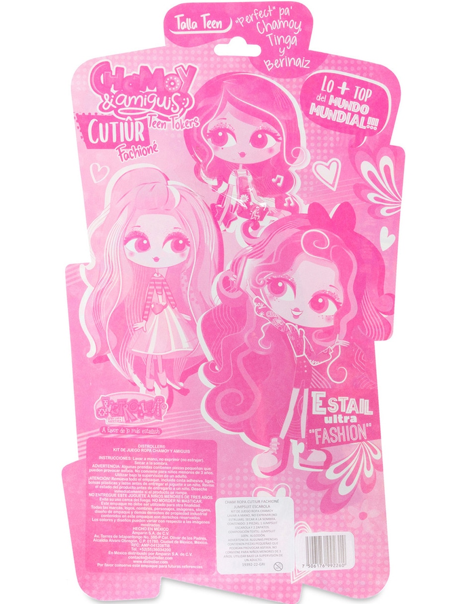 Ropa y accesorio de muñeca Distroller Chamoy