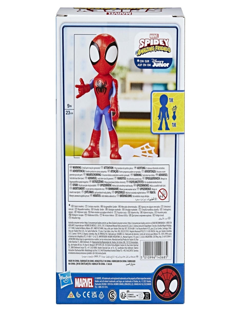 Figura de acción articulada Spidey and His Amazing Friends Spidey Especial 4