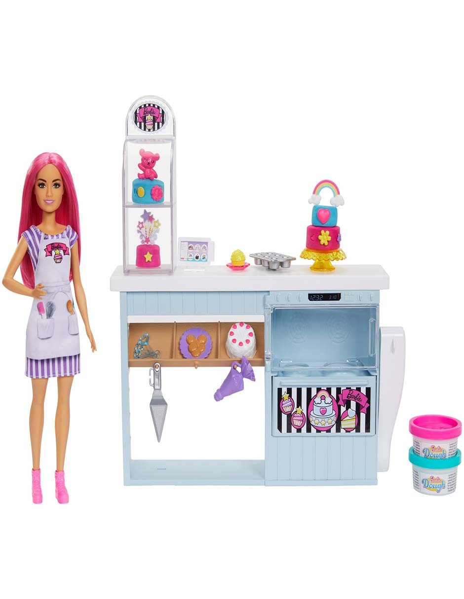 Muñeca fashion Barbie repostería