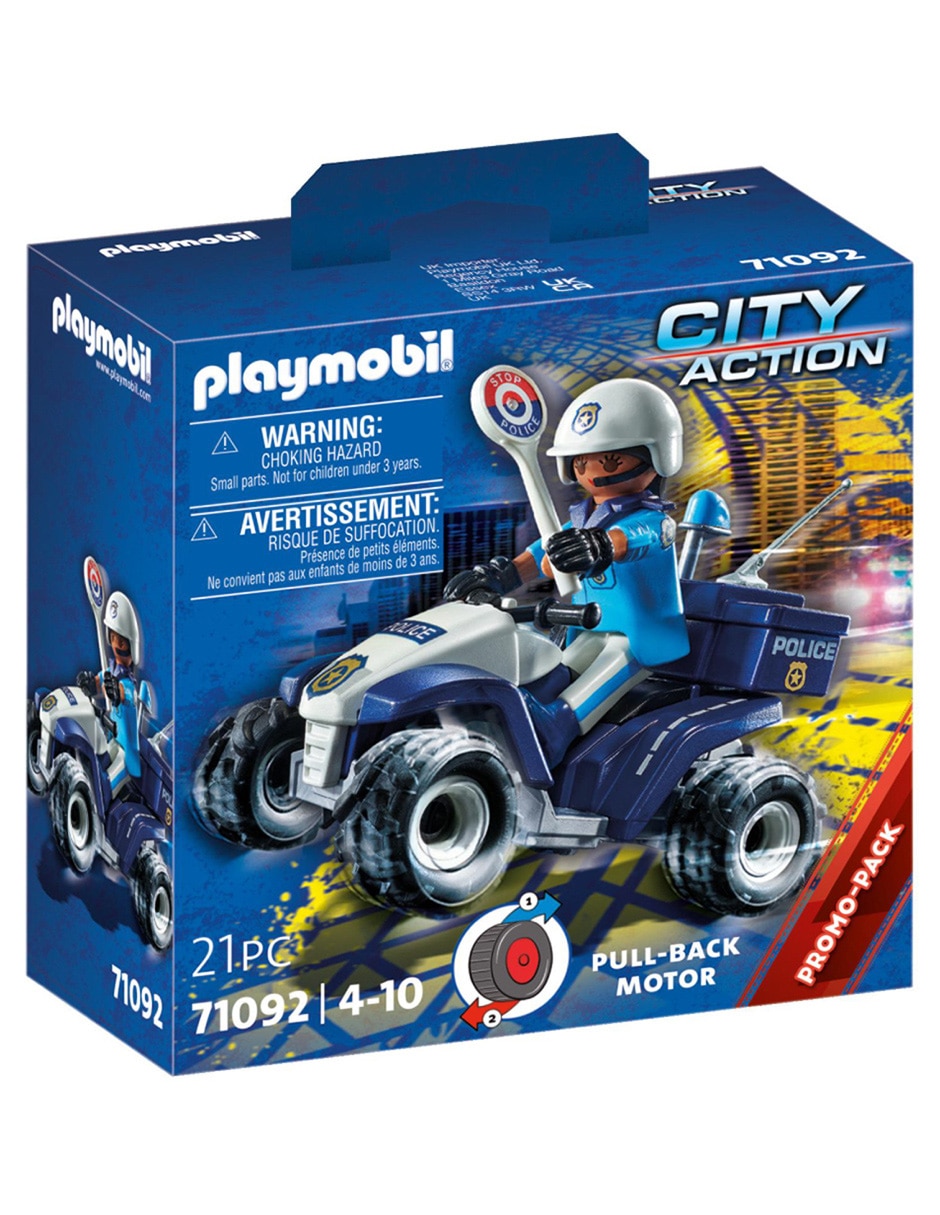 Playmobil City action Quad Police 71092