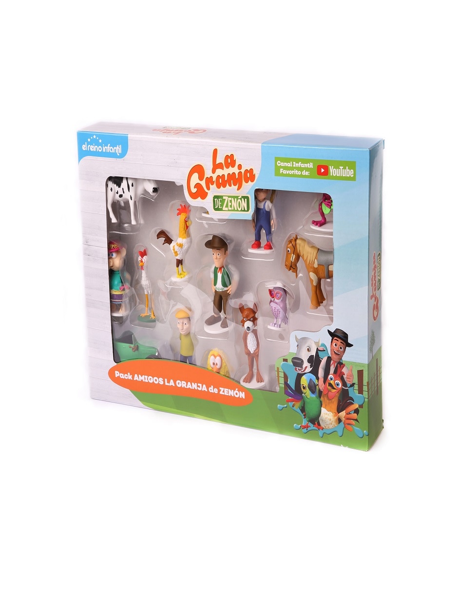 Pack Amigos La Granja De Zenón juego armable infantil unisex