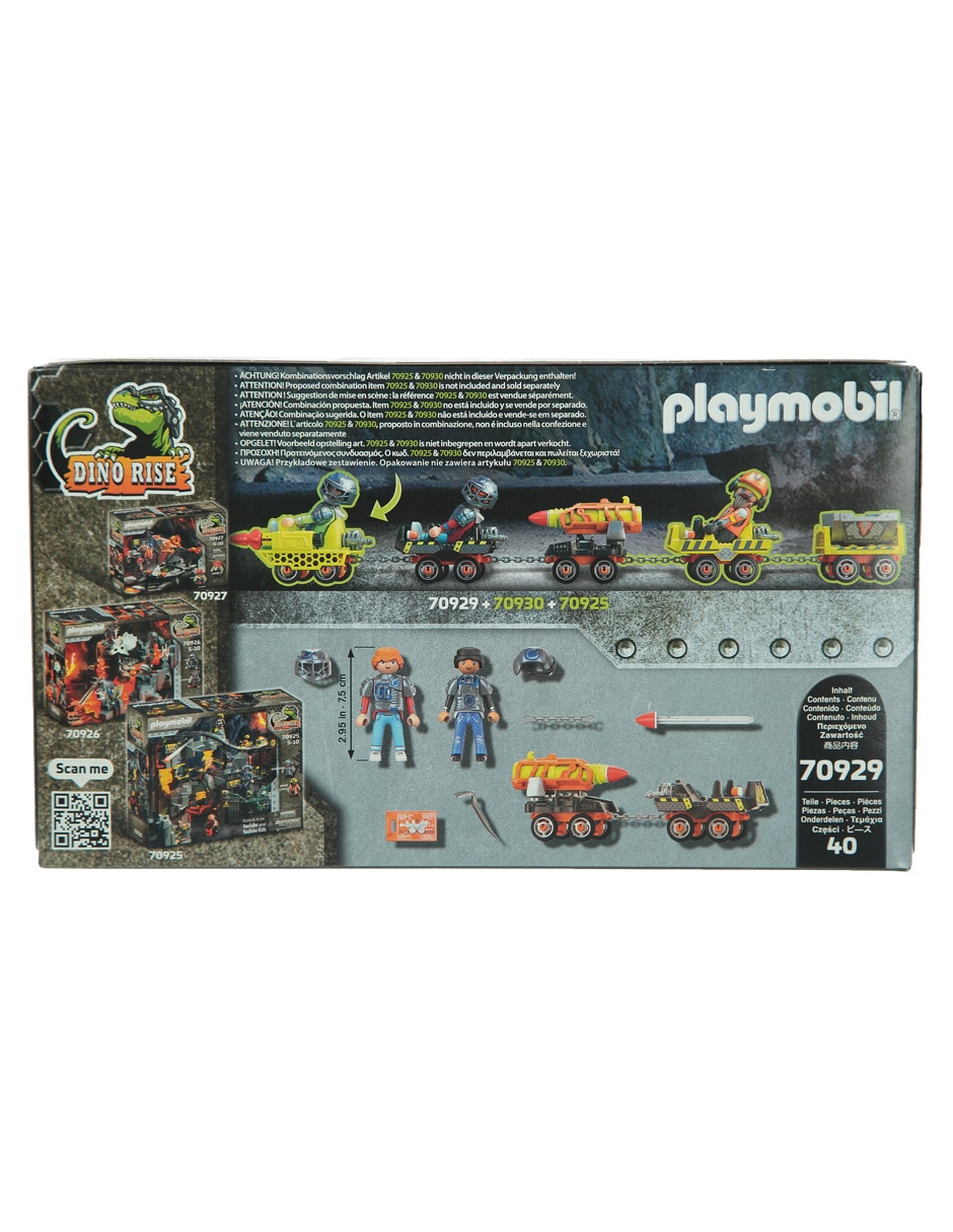 Carro de Cohetes 70929 Dino Rise