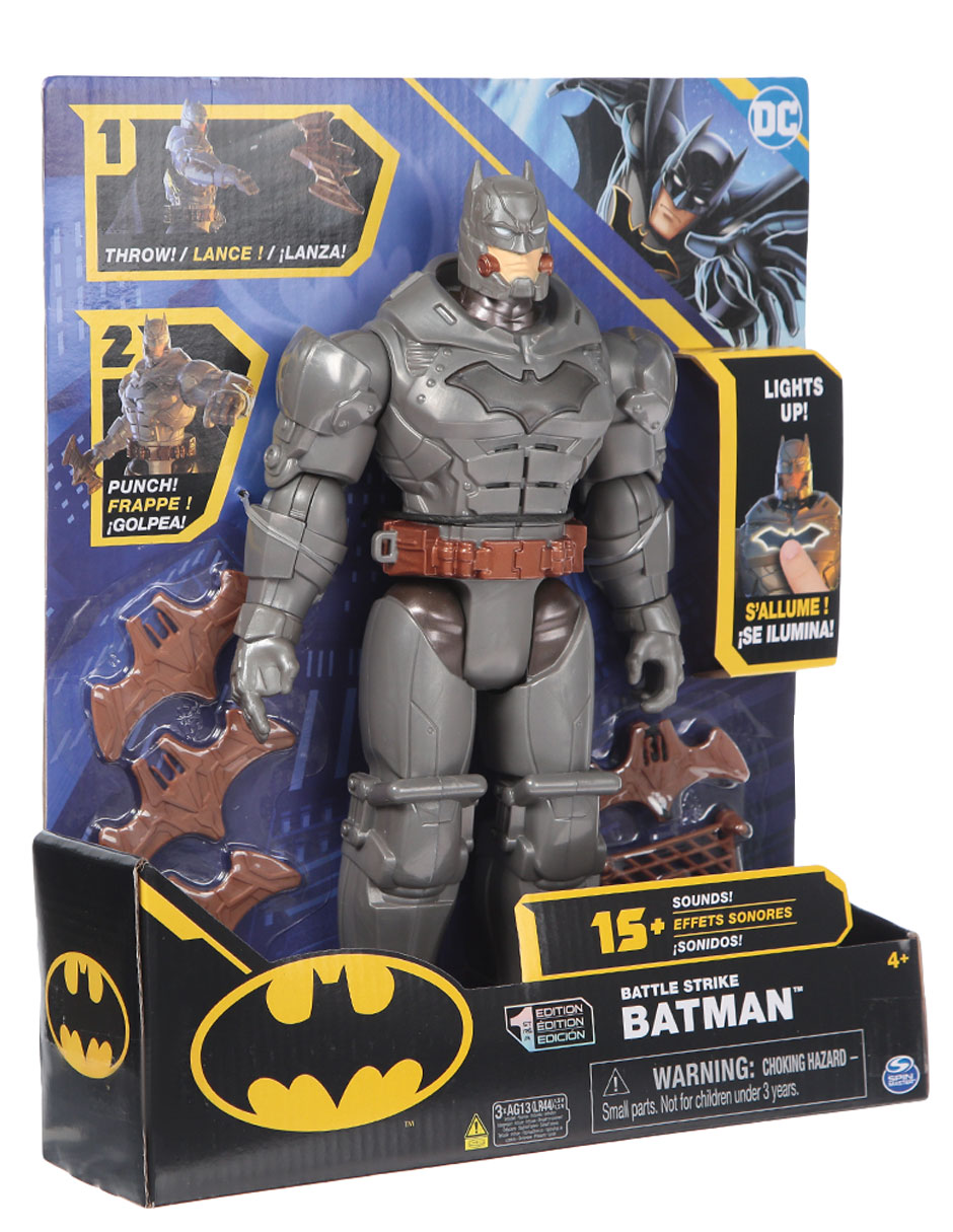 Figura de acción articulada DC Comics limitada Batman con luz y sonido