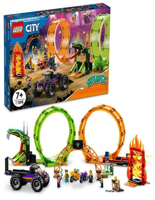City Pista Acrobática: Con Doble Bucle 60339 Lego City