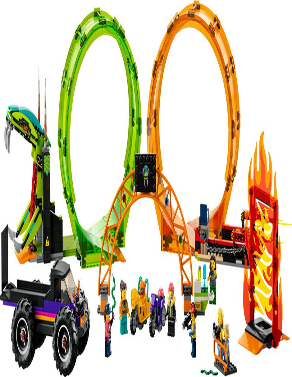 City Pista Acrobática: Con Doble Bucle 60339 Lego City