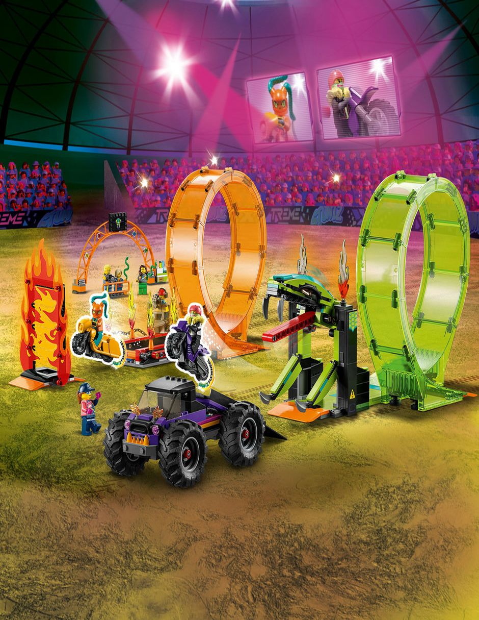 City Pista Acrobática: Con Doble Bucle 60339 Lego City