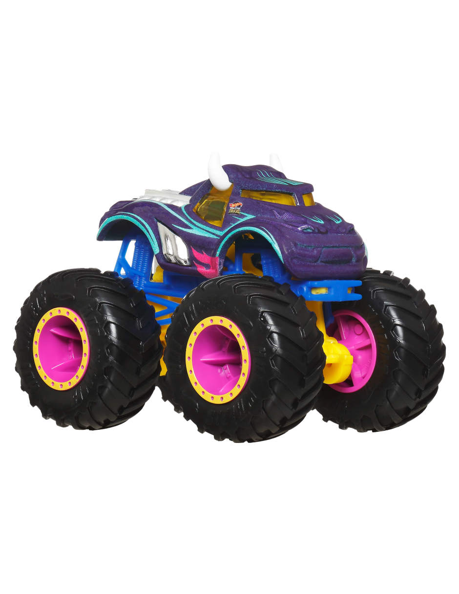 Automóvil 1:64 monster truck color shifter sorpresa Hot Wheels 8