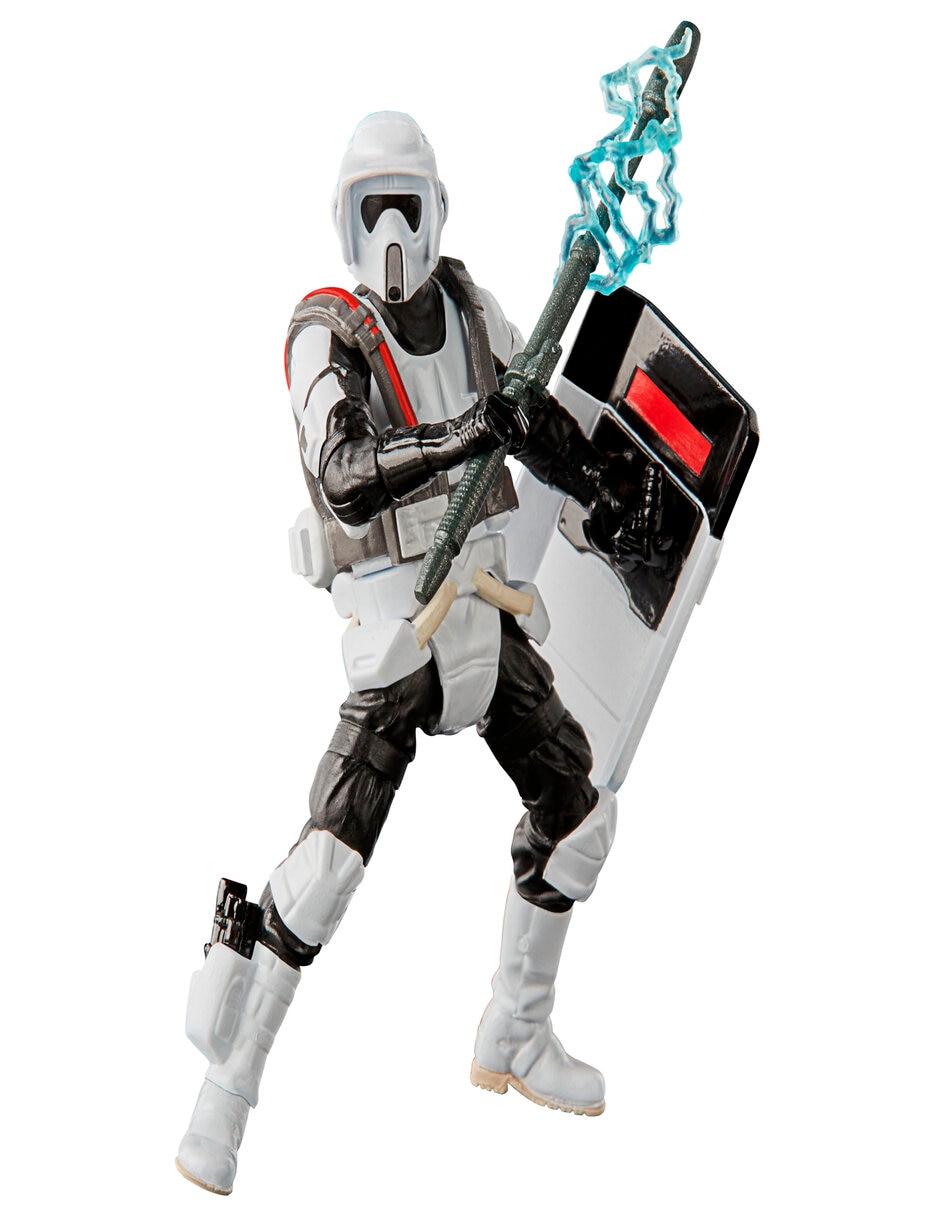 Figura de acción Riot Scout Trooper vintage Star Wars