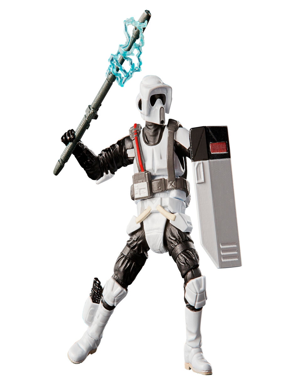 Figura de acción Riot Scout Trooper vintage Star Wars