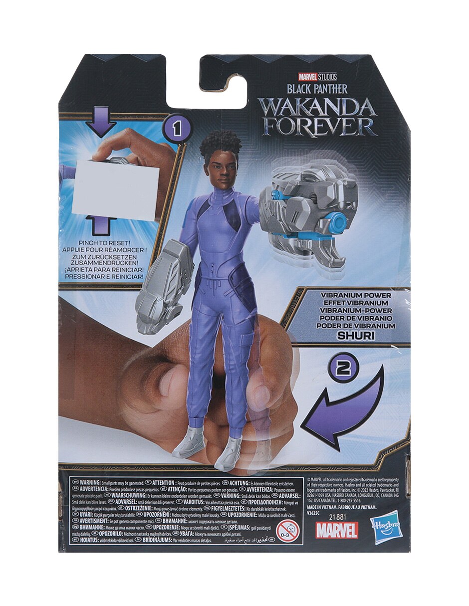 Figura de acción articulada Black Panther: Wakanda Forever Shuri Hasbro