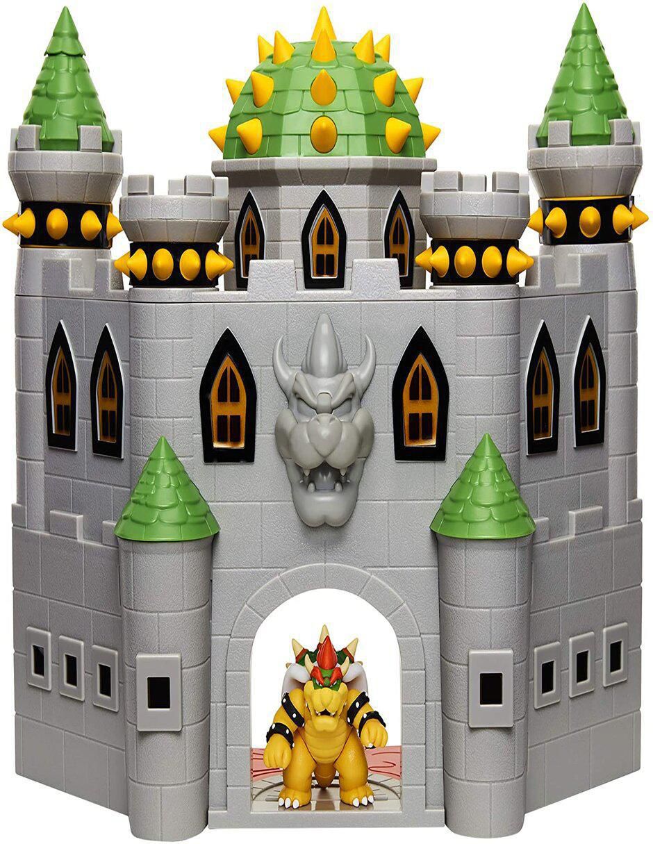 Super Mario Castillo de Bowser Deluxe Playset con sonido 1