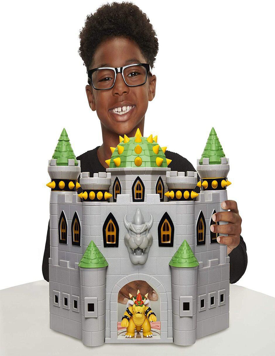 Super Mario Castillo de Bowser Deluxe Playset con sonido 3