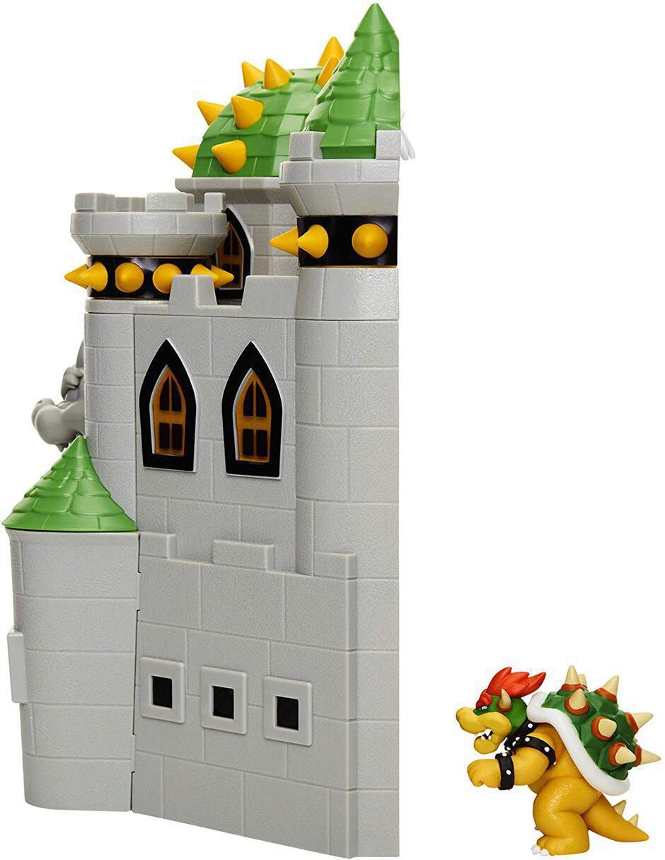 Super Mario Castillo de Bowser Deluxe Playset con sonido 8
