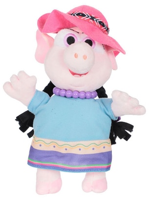 "peluche de" chancha doña pancha cerdo la granja de zenón no aplica "de" 28 cm 1