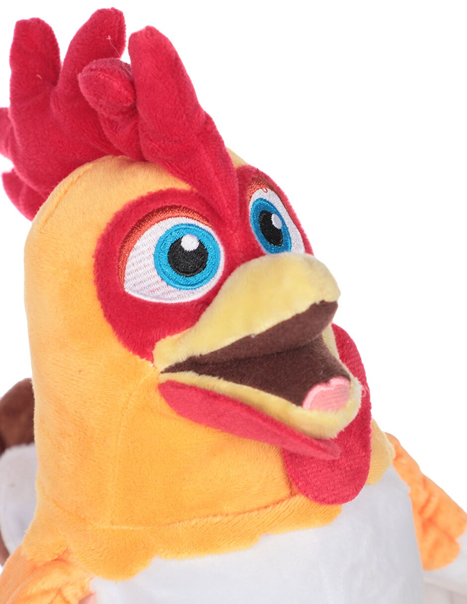 Peluche de gallo la granja de Zenón