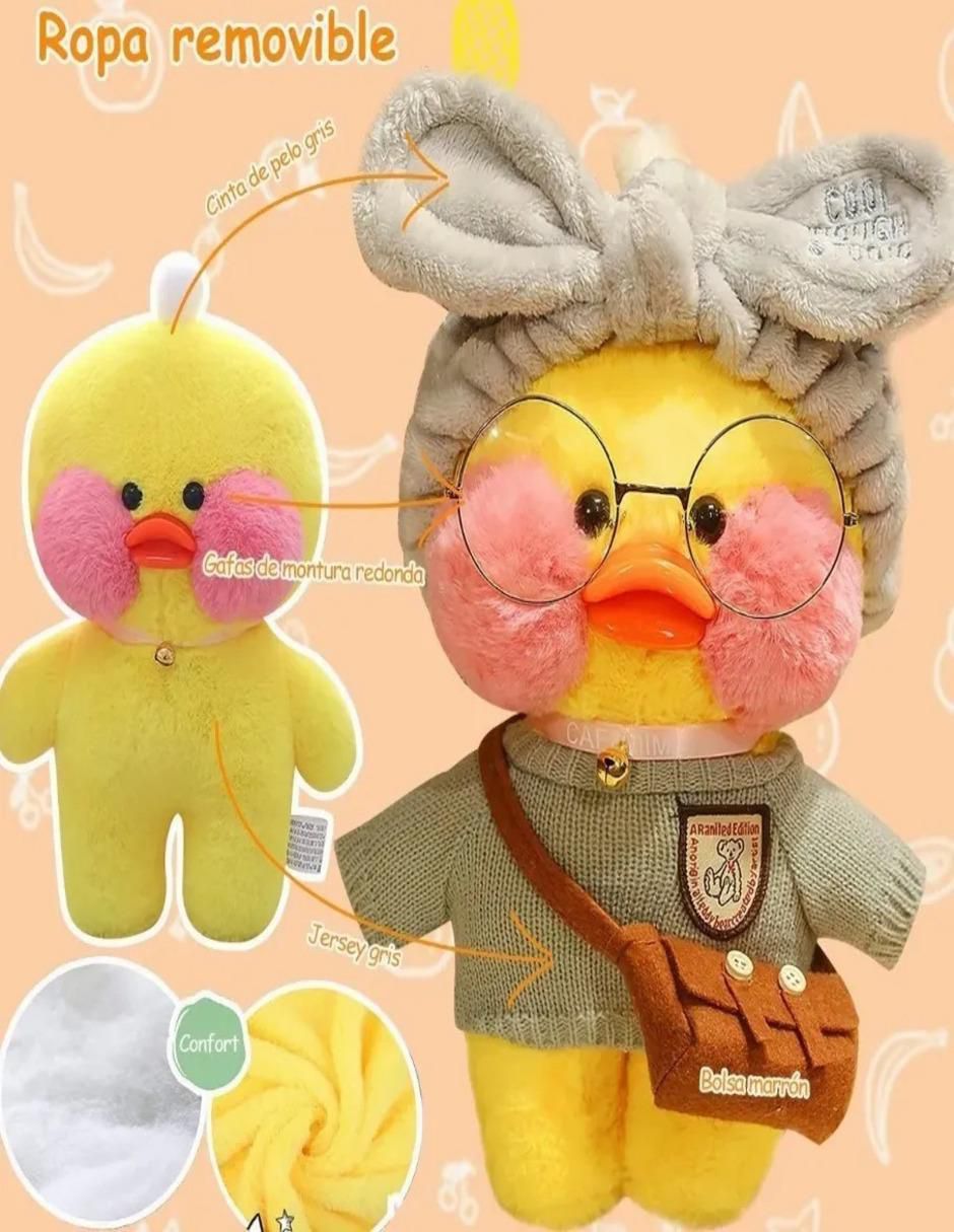 Peluche de Patito de 30 cm 2