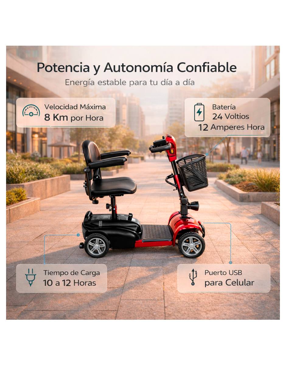 Scooter eléctrico Nanofort