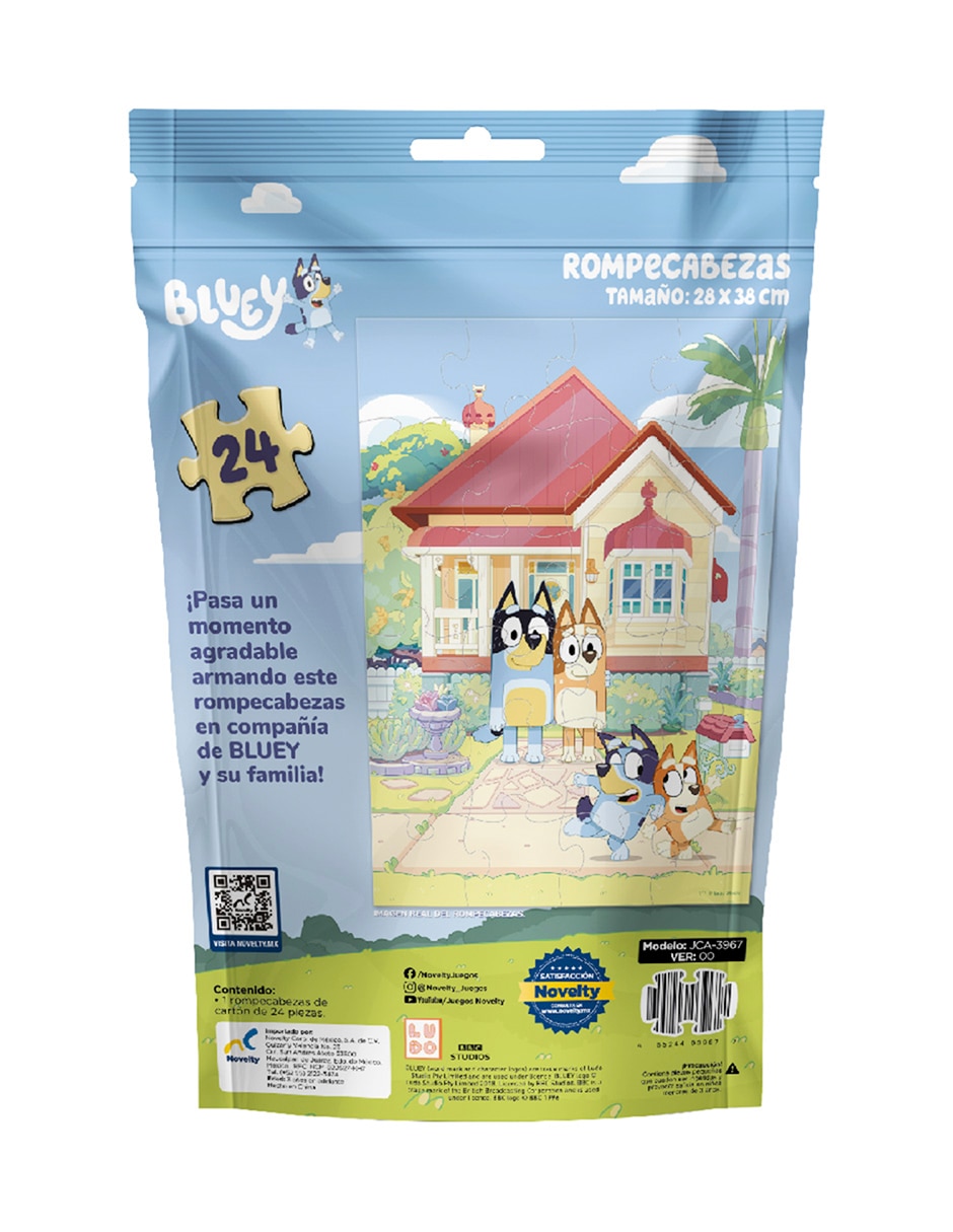 Rompecabezas Bluey 24 piezas 4