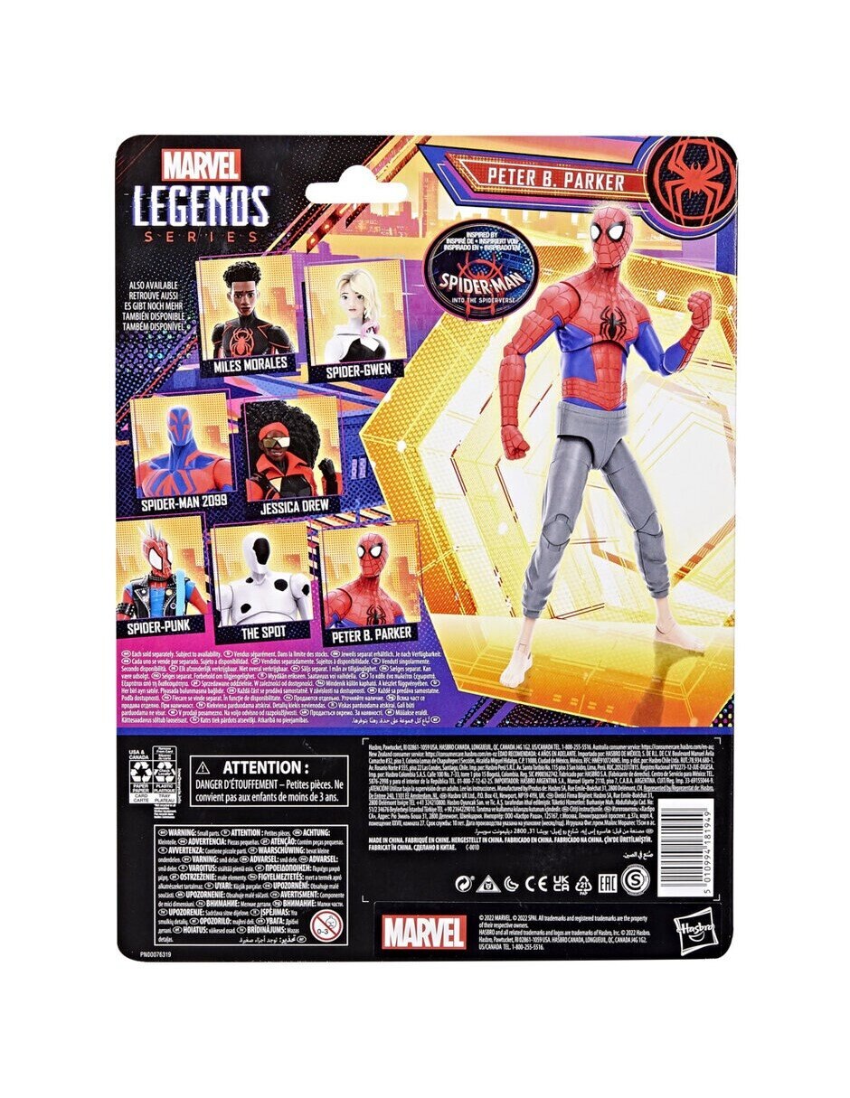Figura de acción Marvel Spider-Man Legend 9