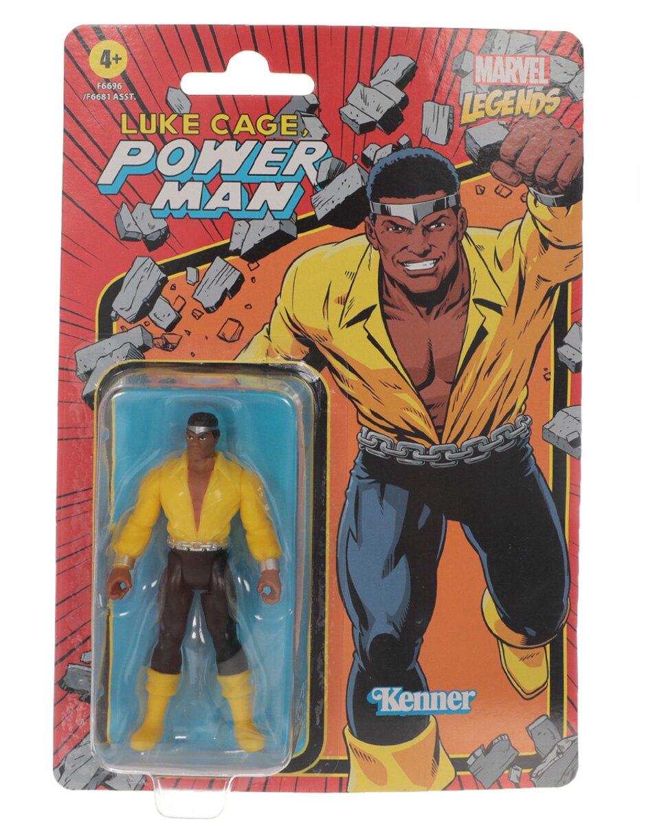 Figura de acción Legends Luke Cage Power Man Collectors Marvel 4