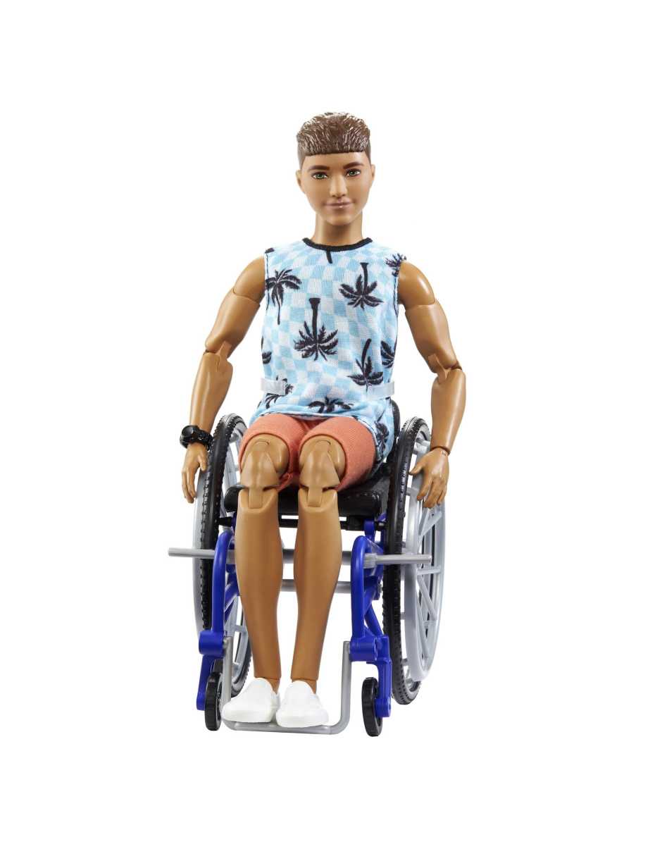Muñeca colección ken en silla de ruedas